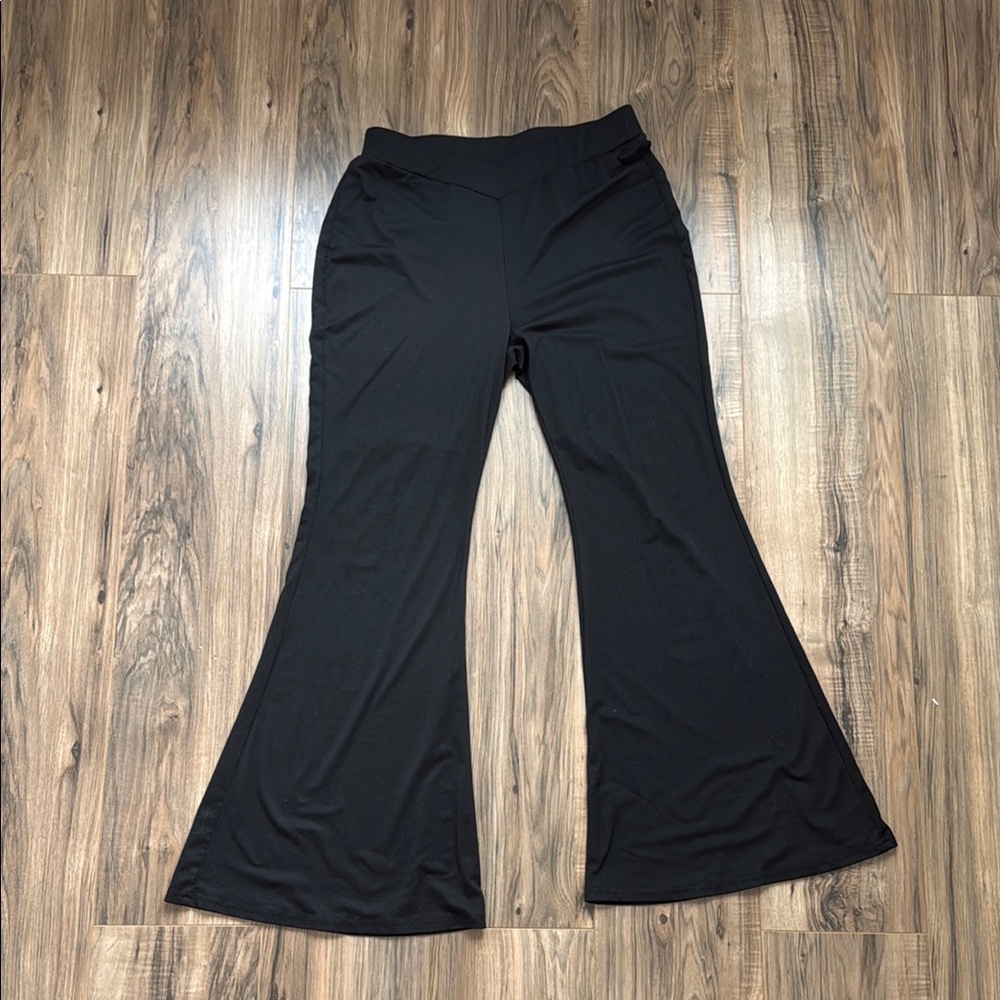 Elegant Black Wide Leg Pants
